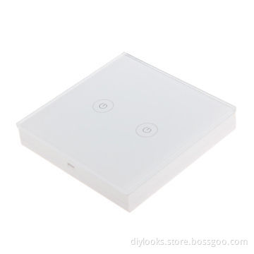 2-way Wireless Remote Control Light Touch Switch, Spectrum: 433.92MHz, Remote Control Distance: 30m